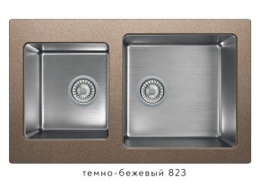 Мойка комбинированная Tolero twist TTS-840 Темно-бежевый 823 в Невьянске - nevyansk.magazin-mebel74.ru | фото